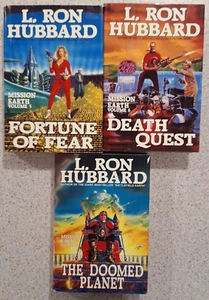 Mission Earth Volumes 5,6 & 10 By L. Ron Hubbard 1st edition Hardcover Books - Picture 1 of 14
