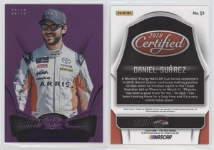 2018 Certified Mirror Purple /10 Daniel Suarez #51