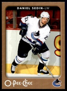 2006-07 O-Pee-Chee Daniel Sedin Vancouver Canucks #478