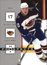 2005-06 Fleer Hot Prospects Atlanta Thrashers Hockey Card #5 Ilya Kovalchuk
