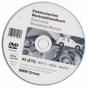 Bmw X5 (E70) (2007-2011) manuale officina repair manual - Foto 1 di 6