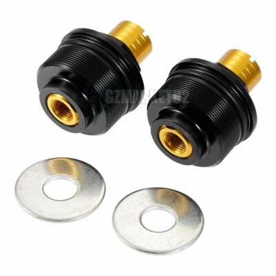 Ajustadores de pernos de tapas de horquilla de precarga para Honda CBR1000F 1993-1997 VFR750F 1990-1991 Foto 1 de 4