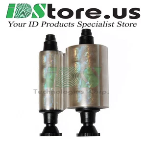 Evolis R4002 Holographic 'Globe' Overlay Varnish Ribbon - 350 imprints - Picture 1 of 3