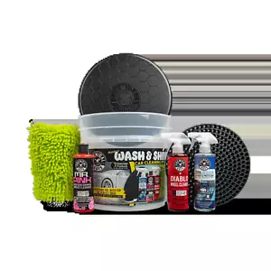 Professional Wash & Shine Car Cleaning Kit (7 Essential Products) - Picture 1 of 12