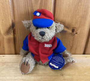 Pickford Bears 1996 "TULLY" Brass Button Bears Plush Collectible W/Tags 11"