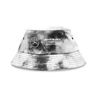 Mercedes AMG Petronas F1 Official Tie Dye Bucket Hat Grey Free UK Shipping