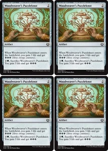 MTG - 4x WOODWEAVER'S PUZZLEKNOT - Kaladesh (C) - Picture 1 of 1
