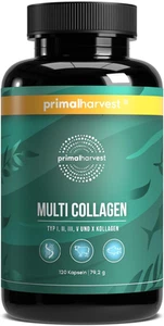 Primal Harvest ® Multi-Collagen - 120 Kollagen Kapseln Hochdosiert- Premium Coll - Bild 1 von 12