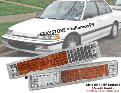 Honda Civic SH3 SH4 EF2 1990-1991 Front Bumper Light Bumper Lamp Signal Lamp - Image 1 of 4