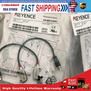 Keyence PR-M51C3PD Photoelectric Sensor PRM51C3PD 1PC New Fast Shipping - Picture 1 of 2
