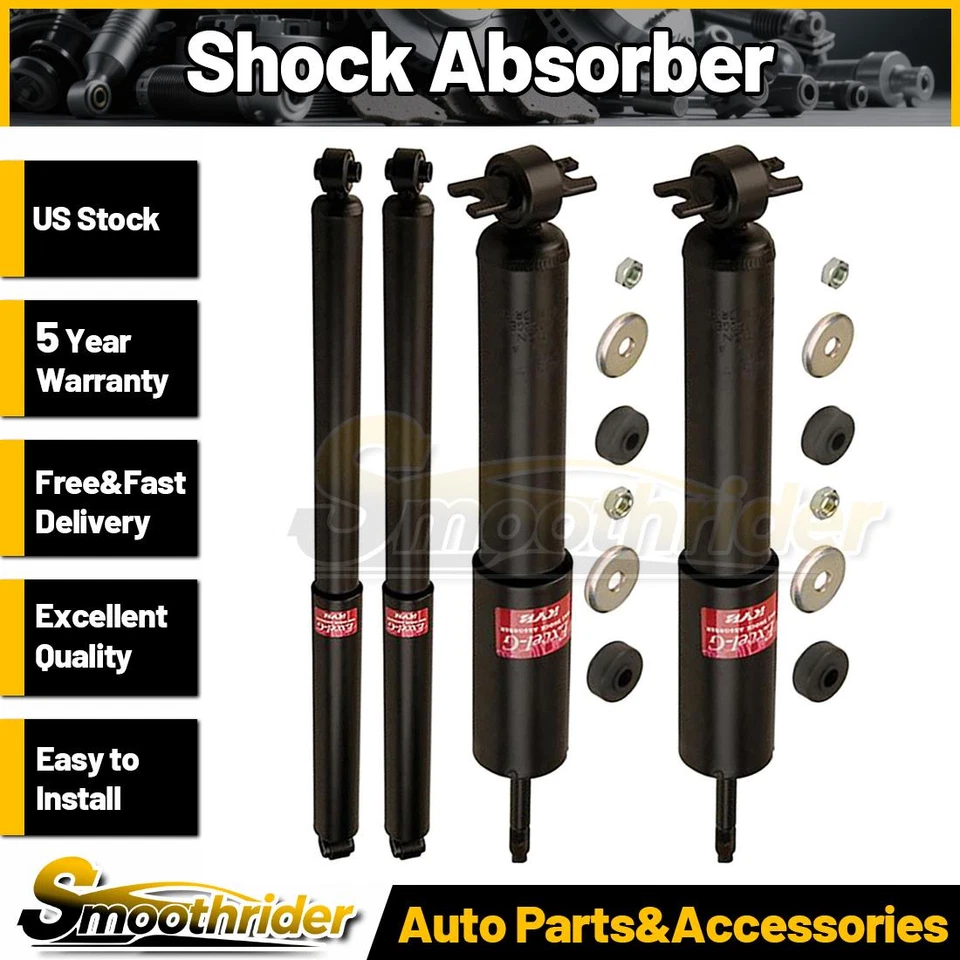 Conjunto de amortiguador de puntal trasero delantero KYB para Ford Ranger 1998-2000 tracción trasera Foto 1 de 4