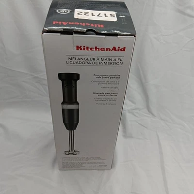 Batidora de mano KitchenAid KHBV53BM velocidad variable con cable - caja abierta Foto 1 de 4
