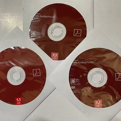 Adobe Acrobat Pro DC. 2015 Release Windows Permanent Version w/ Case 3 Set Japan - Image 1 of 2
