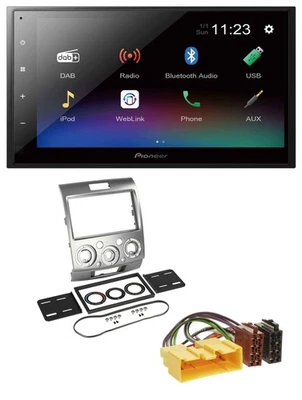 Pioneer USB Bluetooth DAB 2DIN MP3 Autoradio für Ford Ranger 2AB 2007 2011 - Bild 1 von 4