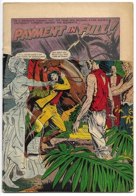 AMAZING GHOST STORIES #15 FAIR 1.0 MATT BAKER COVER! BOB POWELL ART! ST. JOHN! - Image 1 of 2