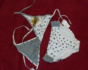 NWT Girls Size X-Large 12-14 * OLD NAVY * 2-Pc Stars Swimsuit XL - Picture 1 of 3