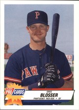 1993 Pawtucket Red Sox Fleer/ProCards #2419 Greg Blosser