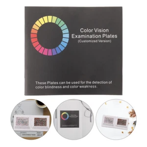 Color Colorblind Testing Kit Deficiency Book - Picture 1 of 12