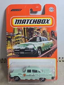 Coche de policía Dodge Coronet Matchbox 2021 - 1959 - verde #71/100 - Imagen 1 de 5