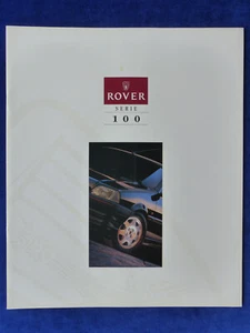 Rover Serie 100 111 114 GTi MJ 1994 - Folleto 01.1994 Gran Formato - Imagen 1 de 4