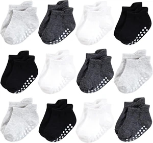 Unisex Baby Non-Skid No-Show Socks - Picture 1 of 12