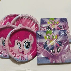 My Little Pony Birthday Plates And Napkins - Picture 1 of 5