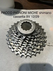 Cassetta Pignoni Miche Primato 9 Velocità 12/29 9V Shimano - Foto 1 di 3