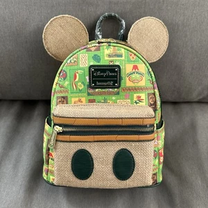Disney Parks Loungefly Mickey Mouse Main Attraction Enchanted Tiki Room Backpack - Picture 1 of 8