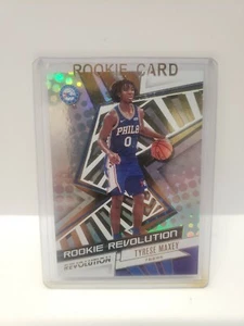 2020-21 Panini Revolution Rookie Revolution Tyrese Maxey #20 RC Gold SP - Picture 1 of 2