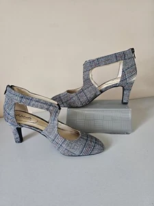 LifeStride 8,5 Giovanna bequemer Maryjane-Pump Absatz Damen kariert Freizeit G0661F7800 - Bild 1 von 7
