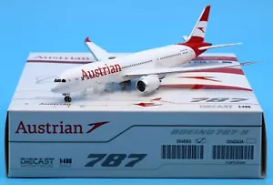 JC Wings 1:400 Austrian Airlines Boeing B787-9 Diecast Aircraft Jet Model OE-LPM - Imagen 1 de 12
