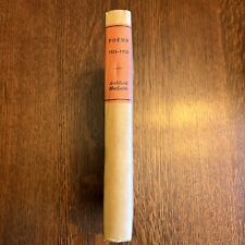 Poems 1924 - 1933 by Archibald MacLeish HC, Houghton Mifflin 1933