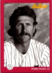 1991 Studio Baseball Robin Yount #80 - Picture 1 of 2