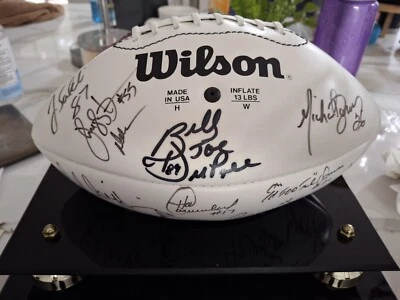 Fútbol autografiado 1996 Sports Legends Weekend Tony Dorsett A Griffin Heisman  Foto 1 de 4