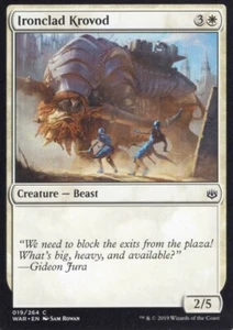 4X IRONCLAD KROVOD 019/264 WAR OF THE SPARK MTG MAGIC NM X4 - Picture 1 of 1