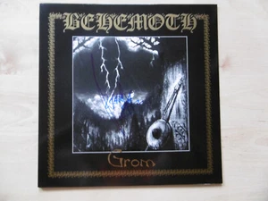 Adam "Nergal" Darski Autogramm signed LP-Cover "Behemoth - Grom" Vinyl - Picture 1 of 1