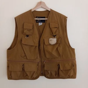 Chaqueta de pesca con mosca Columbia Sportswear vintage talla XL ¡Muy limpia! Años 70! - Imagen 1 de 8