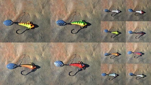 Paladin Ultralight Action Spin Forellen Barsch Zander Köder Spinner 3 Größen - Bild 1 von 13