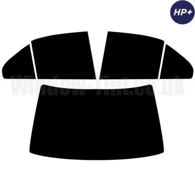 Para Mitsubishi Galant 4 puertas 99-03 carbono tinte ventana precorte 5% limusina 2 capas HP+ Foto 1 de 4