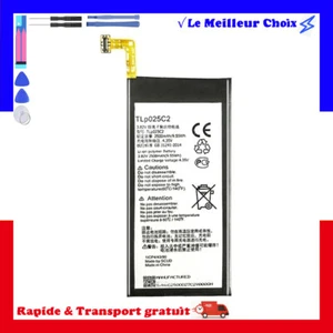 Batterie 2500mAh type TLP025C1 TLP025C2 Pour Alcatel One Touch Pop 4 Plus - Zdjęcie 1 z 5