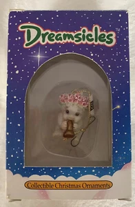 Dreamsicles Weihnachtsschmuck Engel mit Horn Vintage - Bild 1 von 8