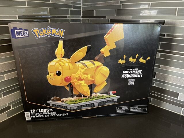  Mattel MEGA Pokémon Collectible Building Toys For Adults, Motion  Pikachu With 1095 Pieces And Running Movement, For Collectors : Toys & Games