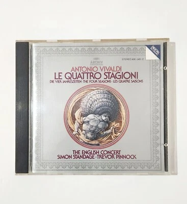 SIMON STANDAGE*PINNOCK*DG ALL SILVER PDO W.GERMANY*VIVALDI 4 SEASONS - Image 1 of 4