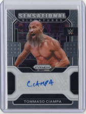 TOMMASO CIAMPA WWE NXT Wrestling 2022 Panini Prizm Auto Autograph #SS-TCP Card