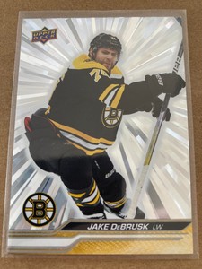 ✨2023-24 Upper Deck Outburst Silver #11 Jake DeBrusk✨
