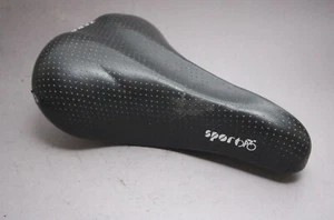 Selle Italia Terry Sport Saddle / Black / 1998 / 359g / Damen Donna Lady - Picture 1 of 8
