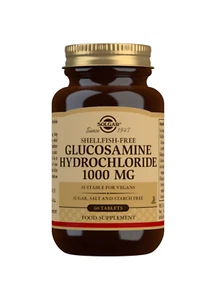 Glucosamine Hydrochloride Solgar 1000mg, 60 Tablets, Vegan, Soya Free, Gluten Fr - Picture 1 of 2