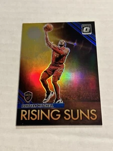 2023-24 DONRUSS OPTIC DONOVAN MITCHELL 4/49 RISING SUNS BLUE PRIZM CAVALIERS SP - Picture 1 of 2