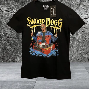 Dogg Supply By Snoop Dogg Men's Logo T-Shirt Size S Drip Graphic Black S/S NWT - Picture 1 of 4