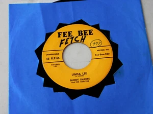 ROCKABILLY~ BUDDY SHARPE AND THE SHAKERS~ LINDA LEE~ FIRST PRESSING~ BALD HEADED - Imagen 1 de 2